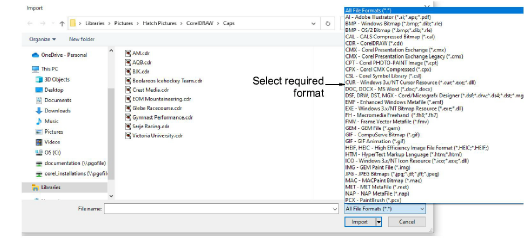 ImportArtworkDroplist.png